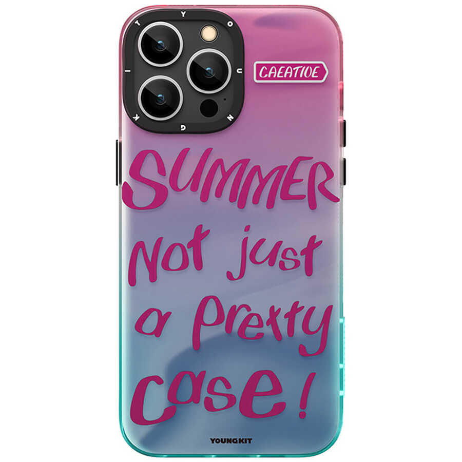 YoungKit Summer Serisi iPhone 12 Pro Max Telefon Kılıfı - 2 YoungKit Summer Serisi iPhone 12 Pro Max Telefon Kılıfı - 2